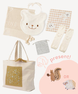 小さなワッペンを1点プレゼント！