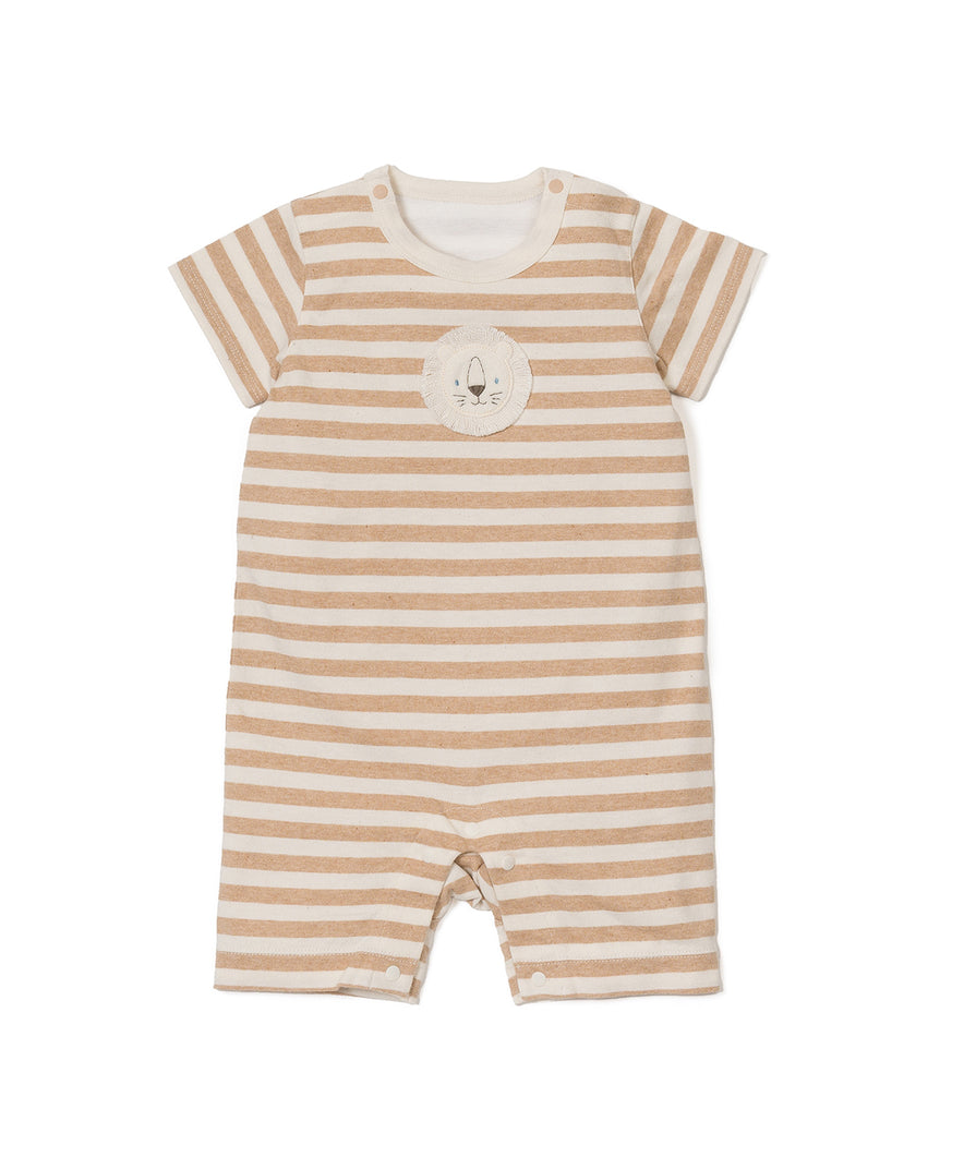 天竺ボーダーらいおんショートオール