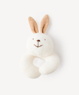 オーガニックコットン 「 うさぎガラガラ 」｜PRISTINE