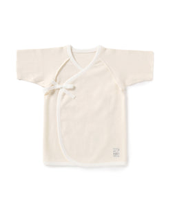 オーガニックコットン 「 22世紀ベビー短肌着 」｜PRISTINE