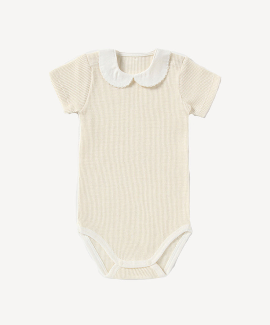 ワッフル衿付グレコ