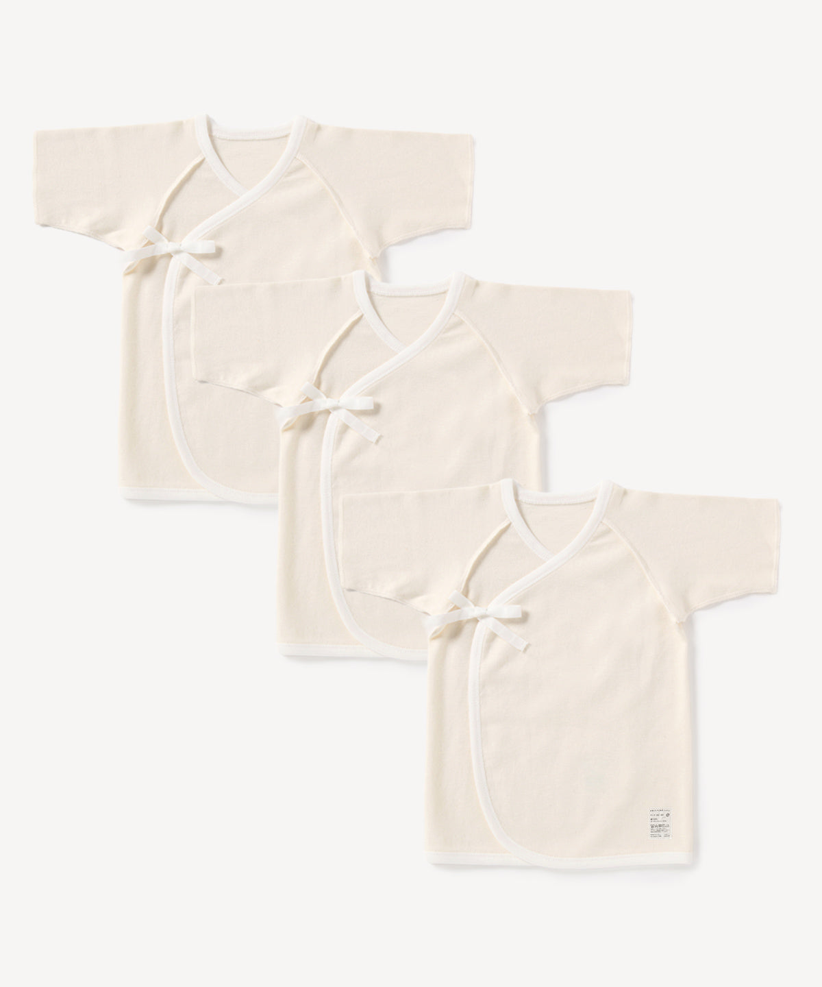 22世紀ベビー短肌着 3枚セット
