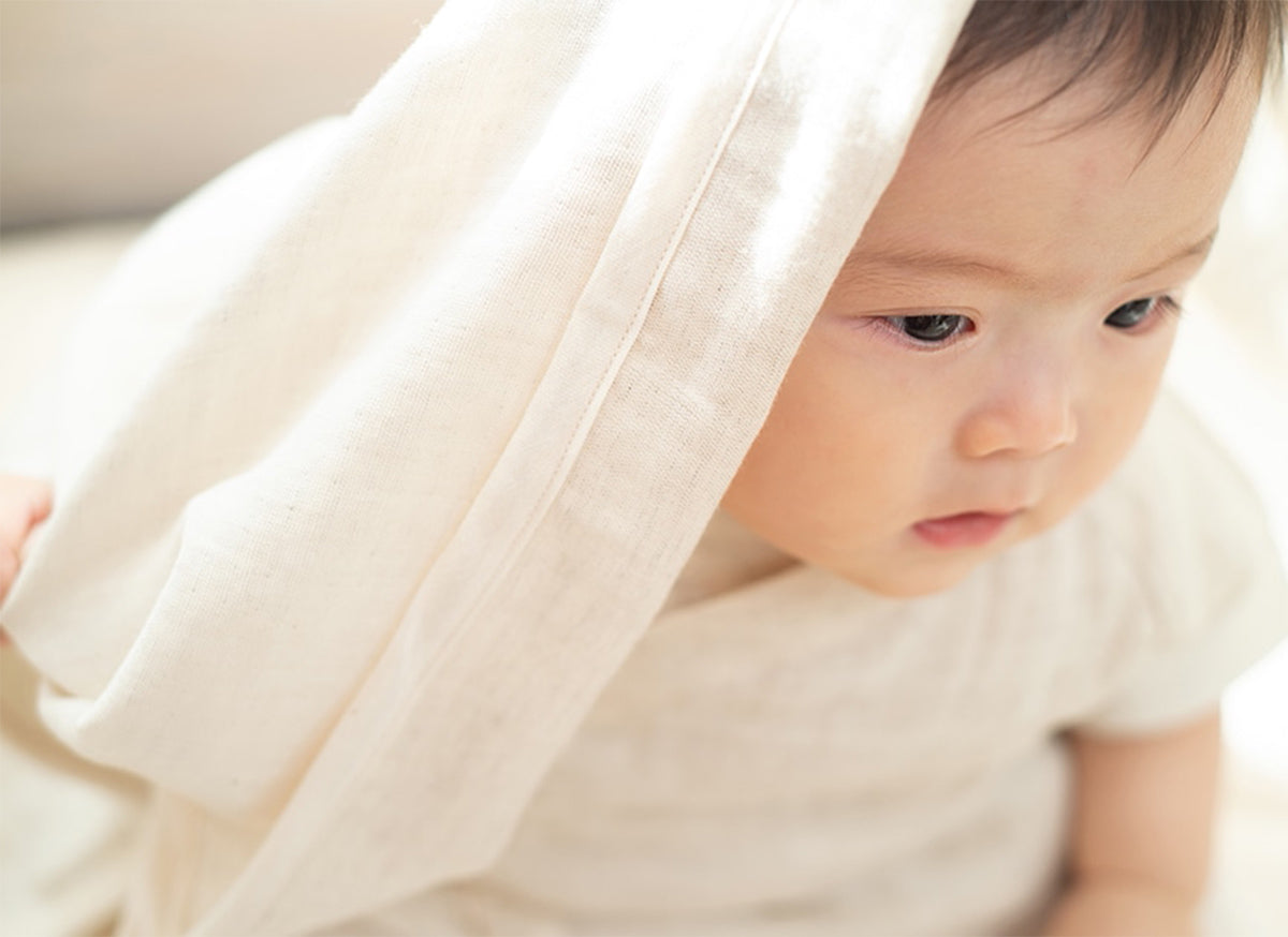 ふわふわの肌触りにくるまれる