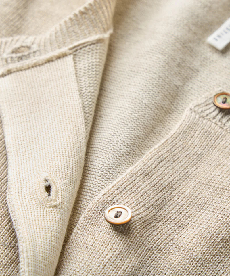 【母の日限定】リネンコットン7分袖カーディガン