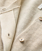 【母の日限定】リネンコットン7分袖カーディガン