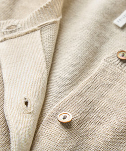 【母の日限定】リネンコットン7分袖カーディガン
