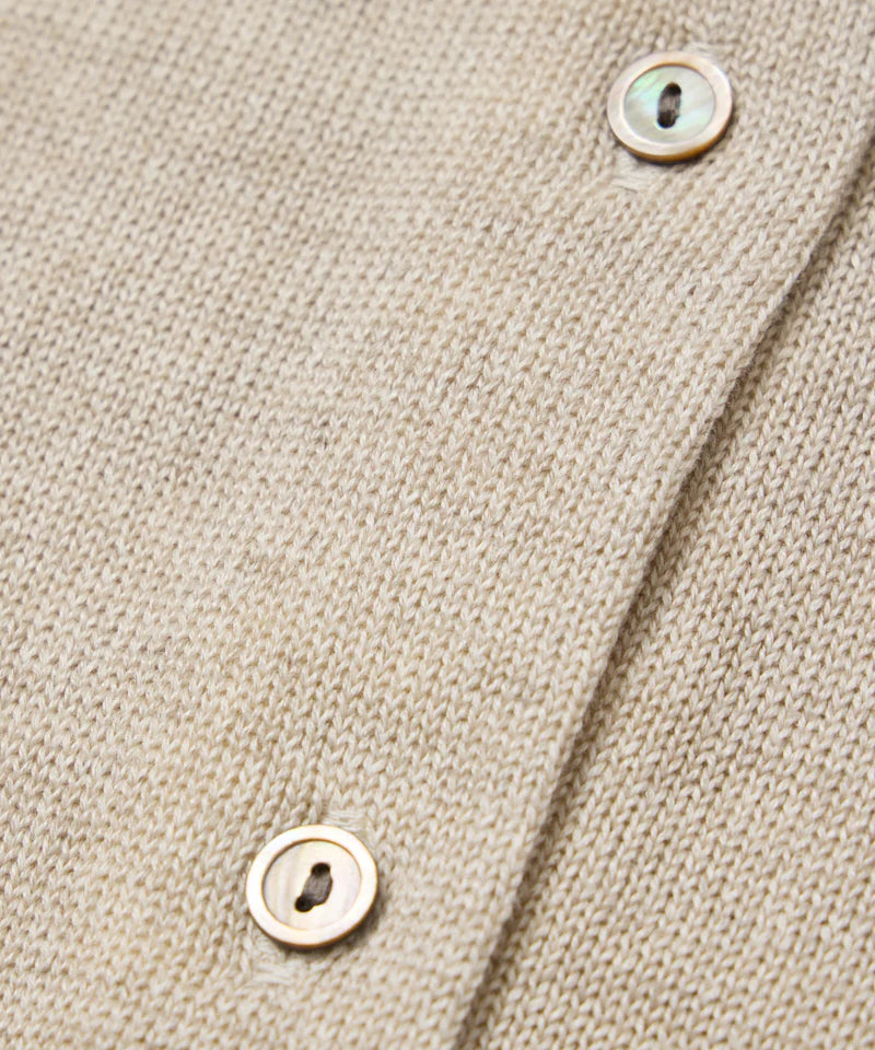 【母の日限定】リネンコットン7分袖カーディガン