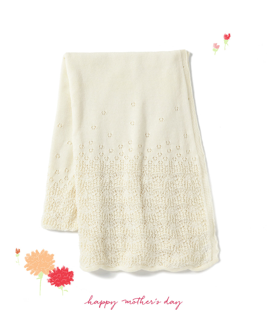 【母の日限定】タンポポ柄2wayストール