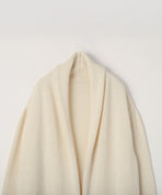 アルパカニットロングカーディガン