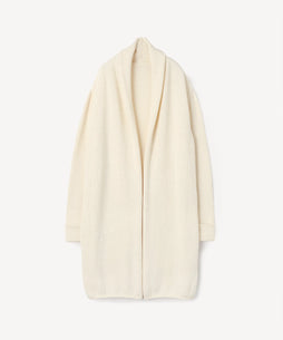 アルパカロングニットカーディガン