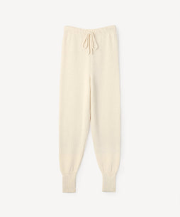 オーガニックコットン 「 アルパカニットパンツ 」｜PRISTINE