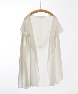 和紙ボイルフードローブジャケット