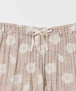 ヤクコットンボールガーゼタートルパジャマ