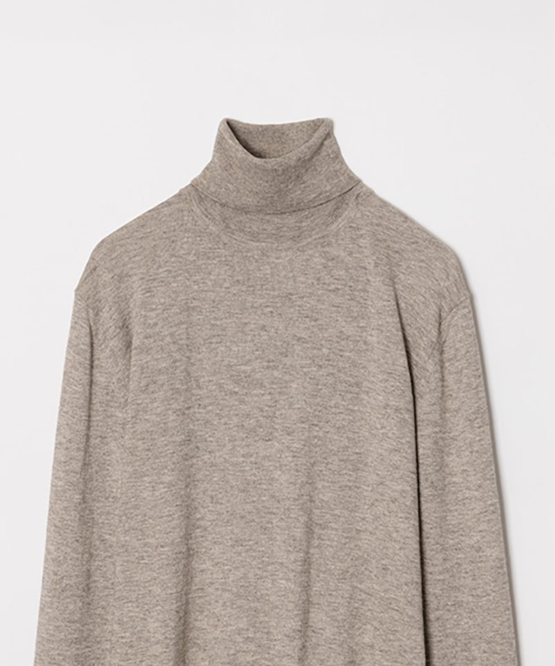 ヤクタートルネックプルオーバー / オーガニックコットン – PRISTINE