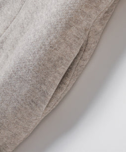 ヤク裏毛スタンドカラーバルーンジャケット