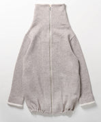 ヤク裏毛スタンドカラーバルーンジャケット