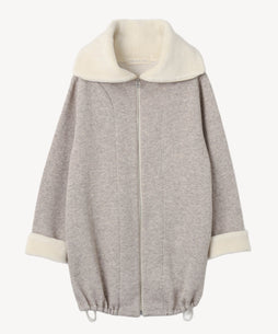 ヤク裏毛スタンドカラーバルーンジャケット