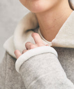 ヤク裏毛スタンドカラーバルーンジャケット