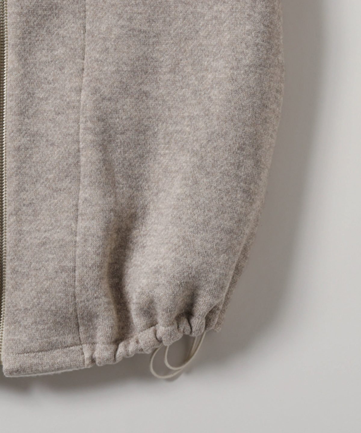 ヤク裏毛スタンドカラーバルーンジャケット