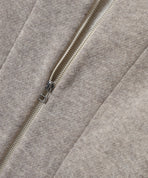 ヤク裏毛スタンドカラーバルーンジャケット