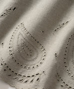カラードスカラップ刺繍ノースリーブブラウス