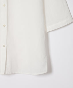 コットンリネン ロングシャツジャケット