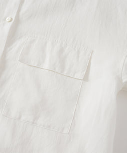 コットンリネン ロングシャツジャケット