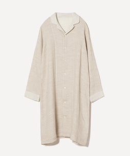 ヤクコットン 綾ダブルガーゼパジャマワンピース