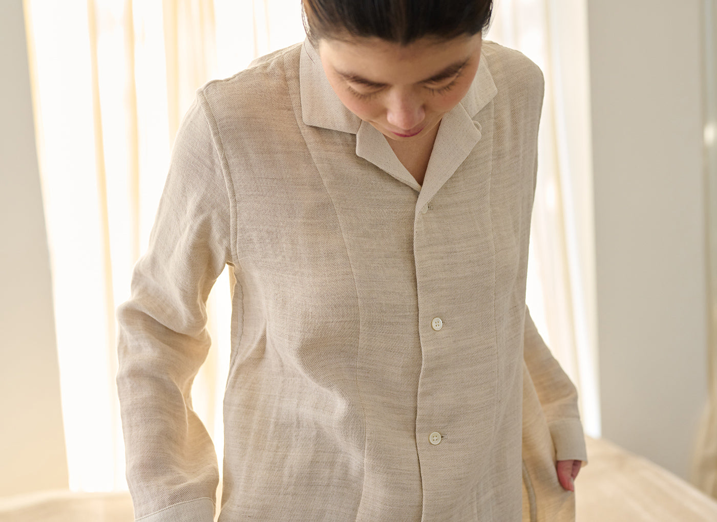 ヤクのぬくもりに包まれる