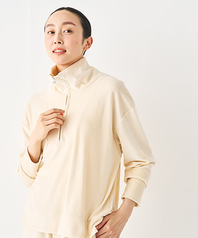 archivio - 【美品】Picone CLUB ハーフジップ ハーフジップアップロゴ刺繍ビッグスウェット/ Half Zip-up Logo