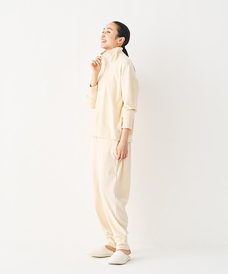 ラッセルノ　ベロアハーフジッププルオーバー ラッセルノベロアハーフジッププルオーバー