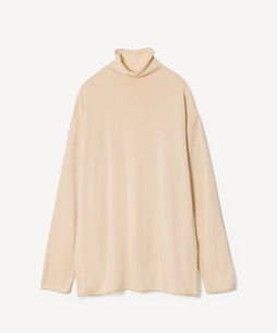 オーガニックコットン 「 ニットタートルプルオーバー 」｜PRISTINE
