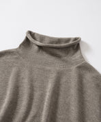 フォレストグレイニットタートルプルオーバー