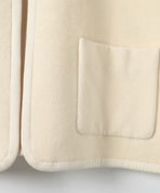 シルクコットンポンチョベスト