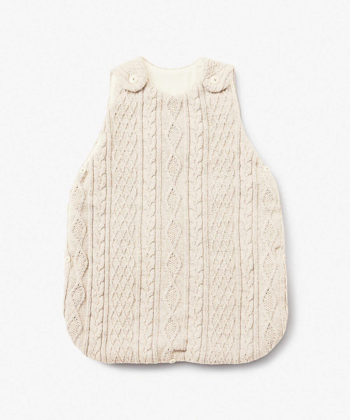 オーガニックコットン 「 ケーブルスリーパー 」｜PRISTINE