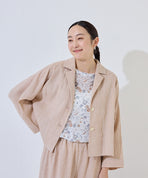 # モデル身長163cm　ブラウン着用