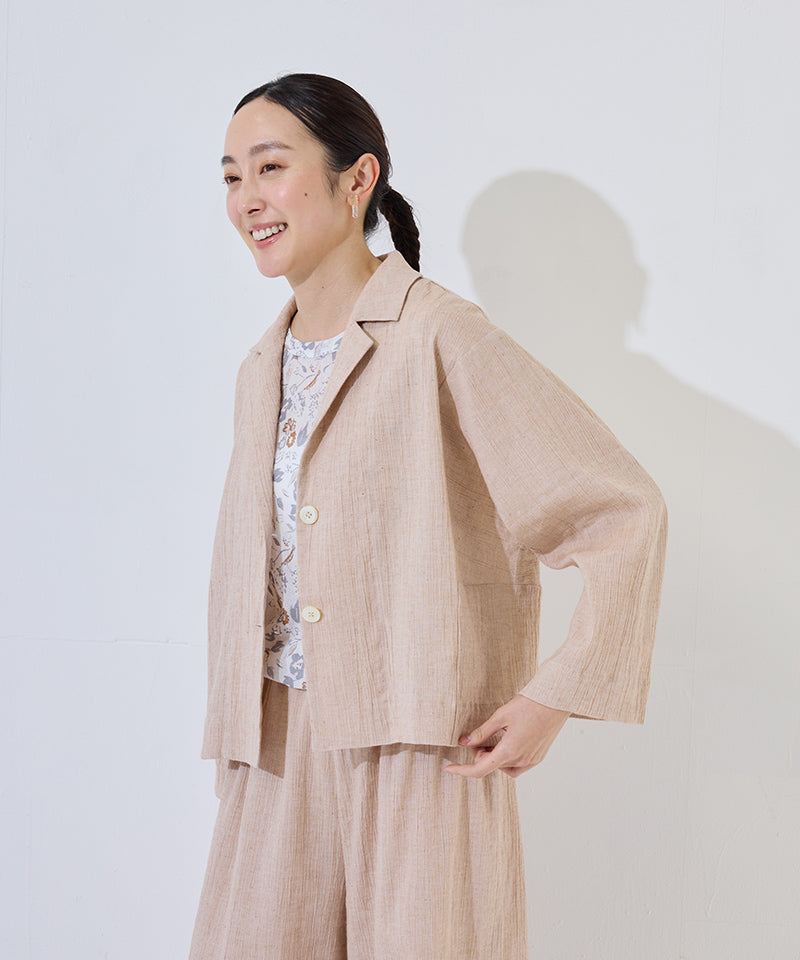 モデル身長163cm　ブラウン着用