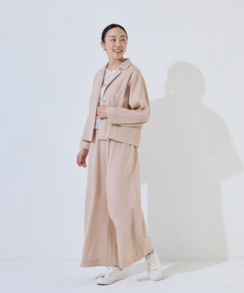 モデル身長163cm　ブラウン着用