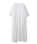 和紙ボイルクルーネックワンピース