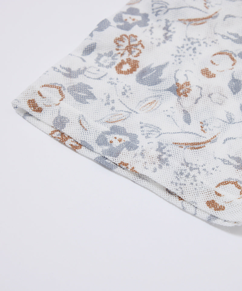 flowerメッシュTシャツ