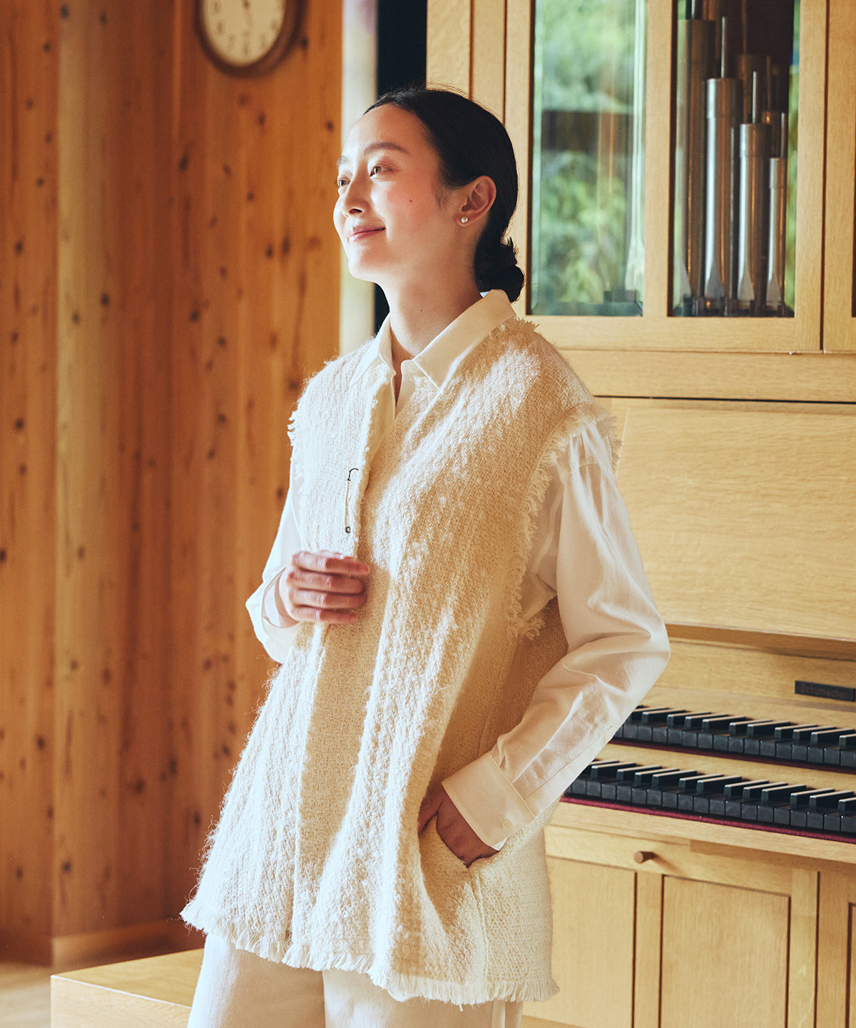 新品　PRISTINE　プリスティン　オーガニックコットン&リネン 天竺レギンス コットンリネン天竺 レギンス – PRISTINE