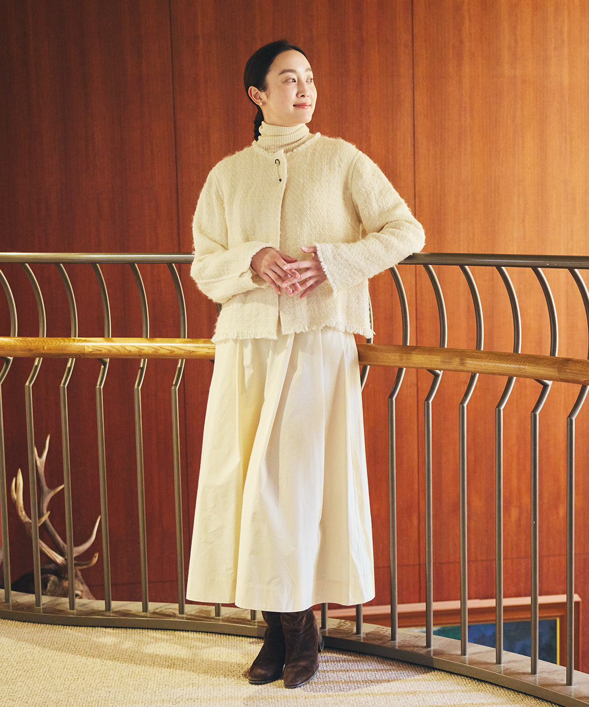 # モデル身長 163cm