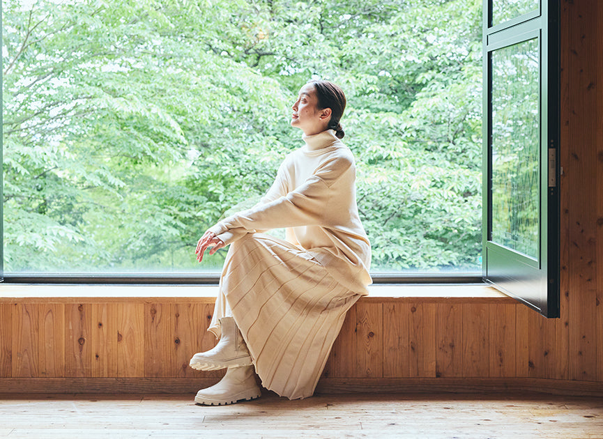 こっくりとした生成りのぬくもり