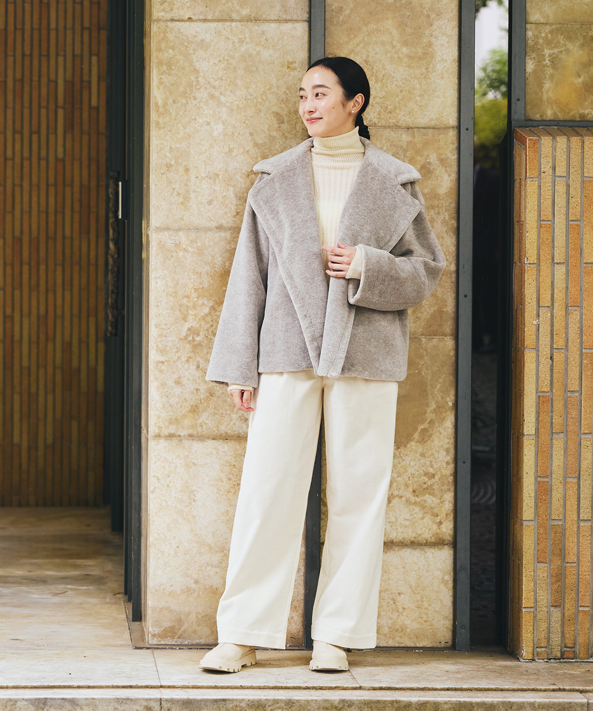 モデル 身長163cm  Mサイズ着用
