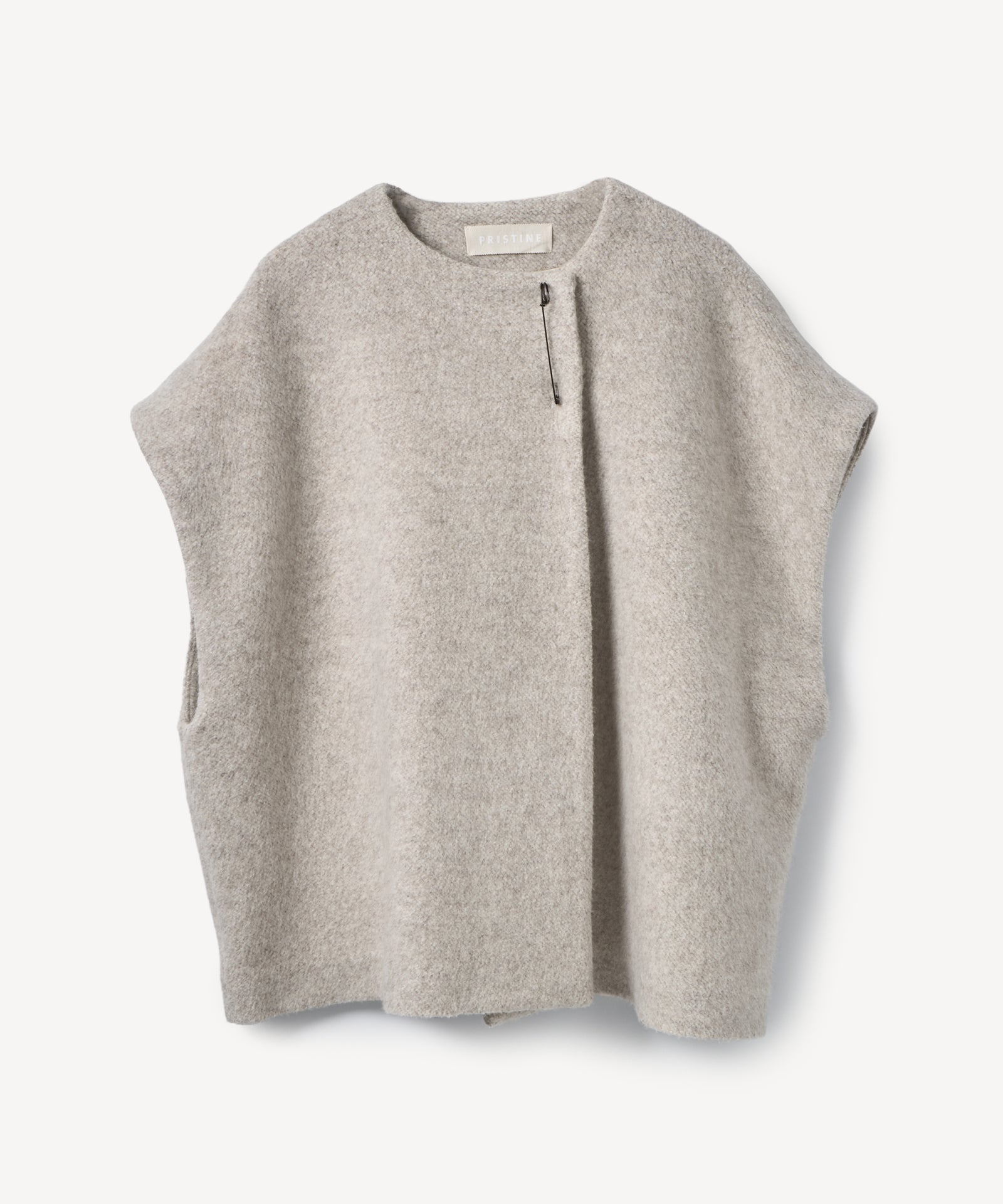 ヤクマーブルケープベスト / オーガニックコットン – PRISTINE