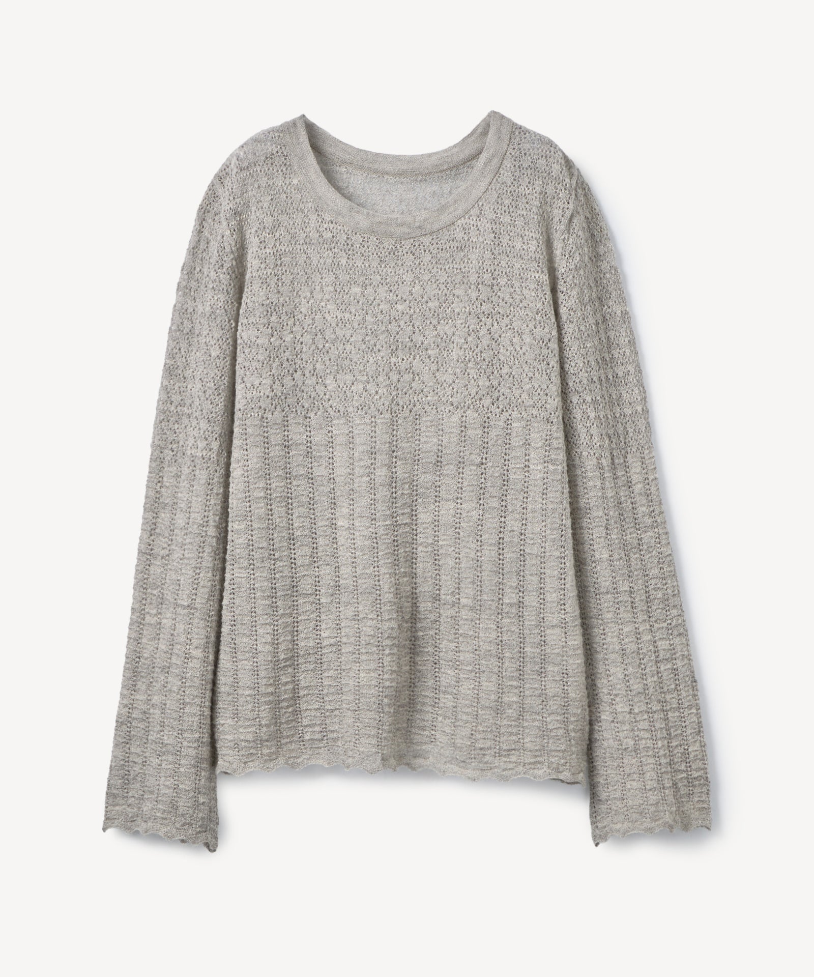 アルパカレーシーニットプルオーバー – PRISTINE