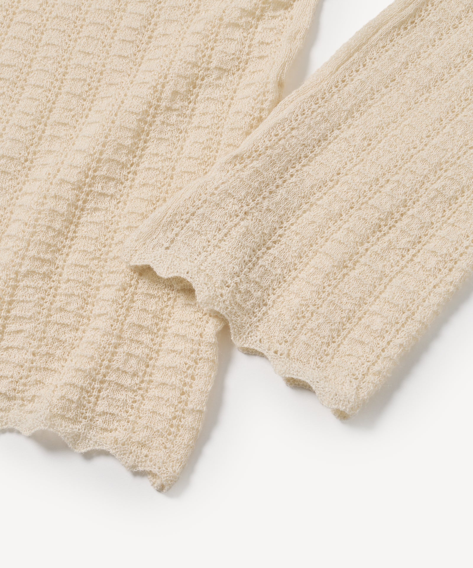 アルパカレーシーニットプルオーバー / オーガニックコットン – PRISTINE