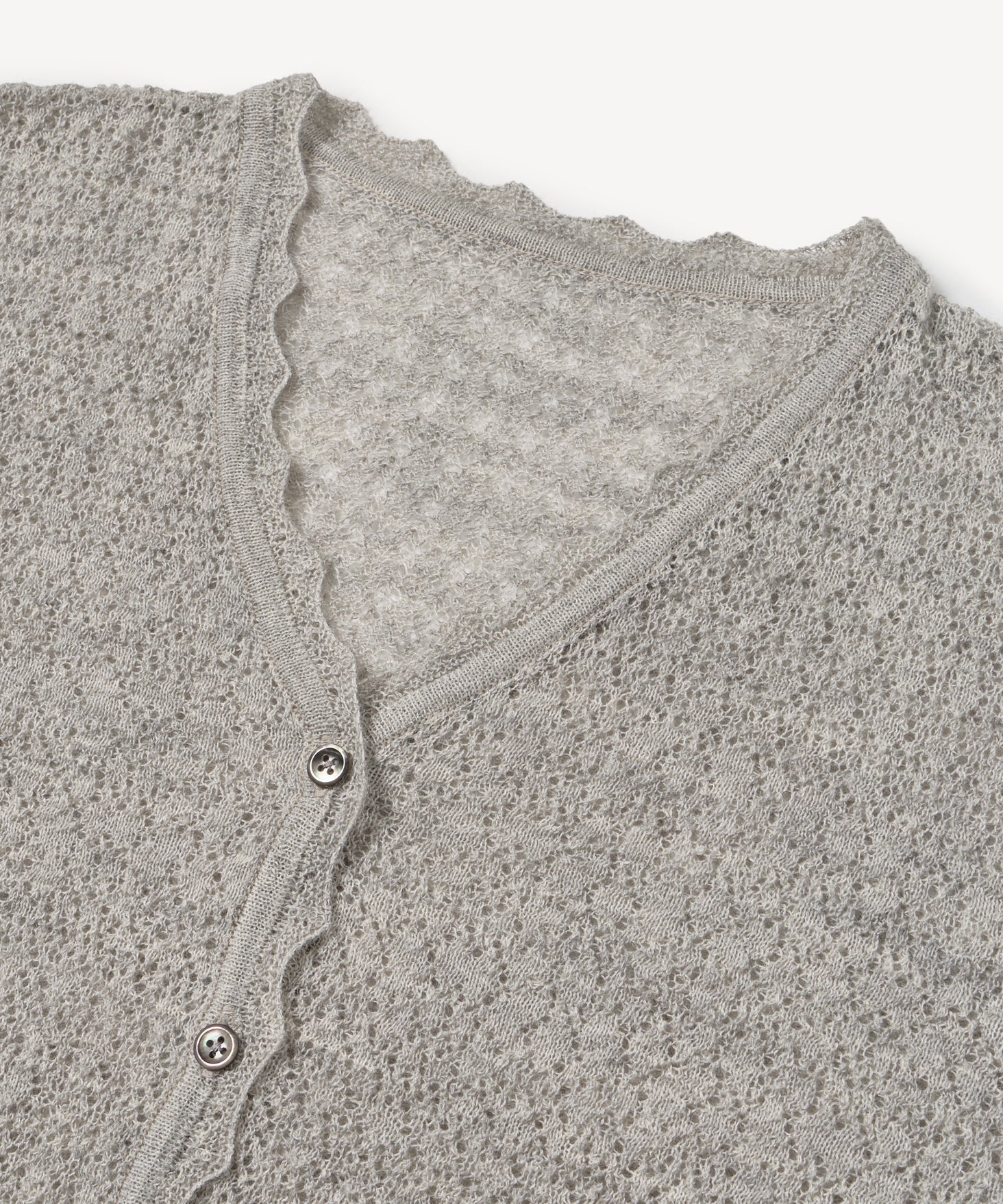 アルパカレーシーニットカーディガン