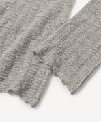 アルパカレーシーニットカーディガン