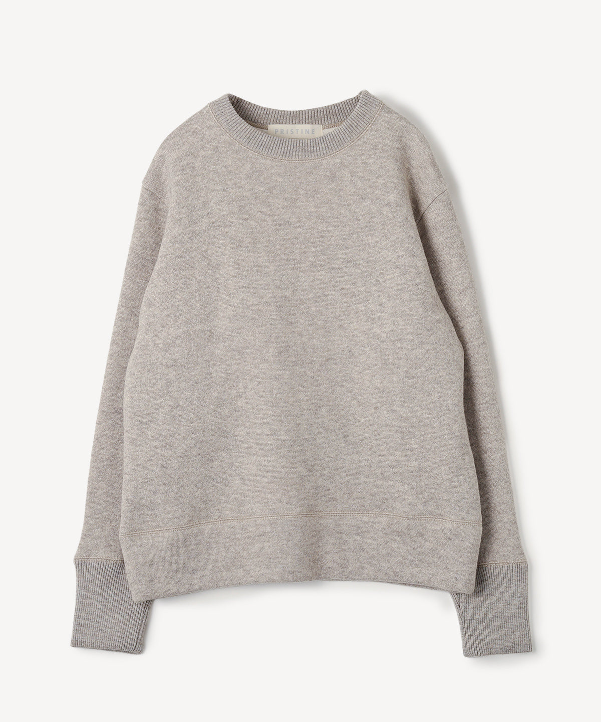 ヤク裏毛クルーネックプルオーバー